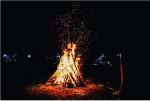 carry a fire starter as you go camping