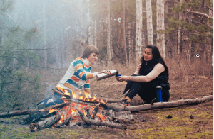 carry water bottles to campsite